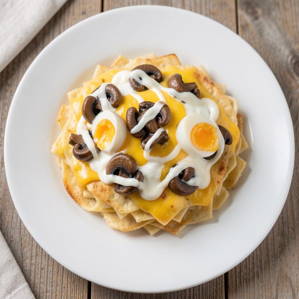 Pasta kanapkowa z pieczarkami