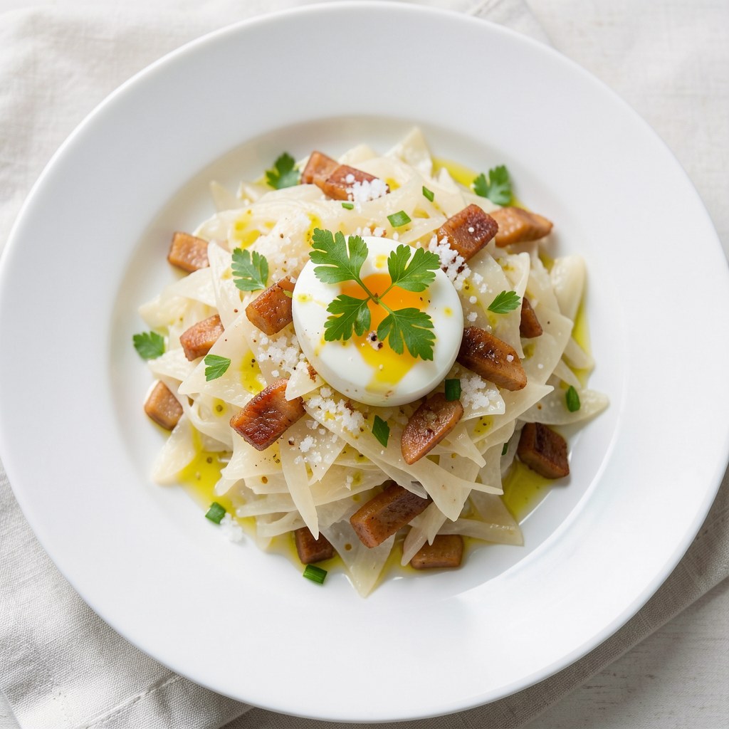 Surówka z białej kapusty z rydzami