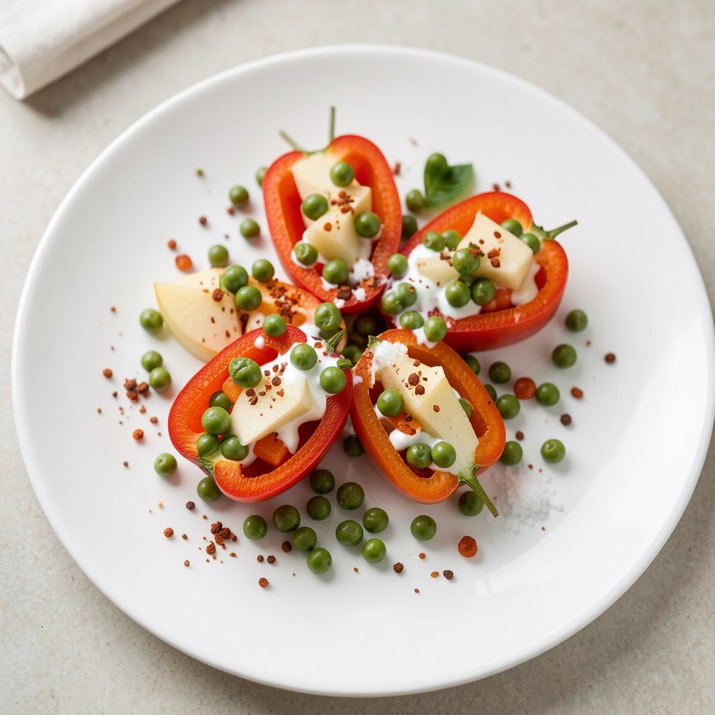 Papryka nadziewana jabłkiem