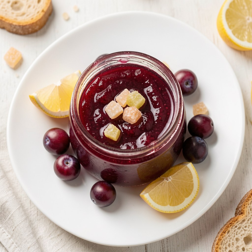 Dżem czereśniowy z cytrynoową nutą