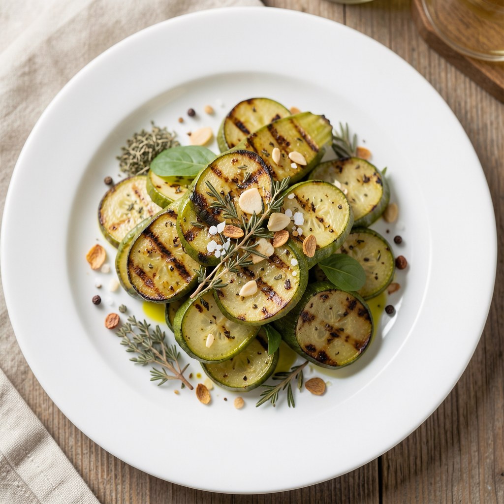 Cukinia z grilla w przyprawach