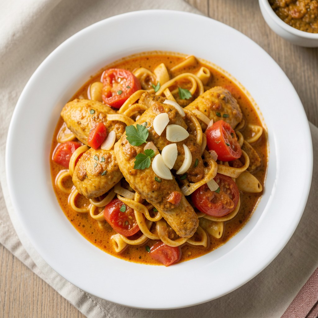 Ostre curry z kurczaka