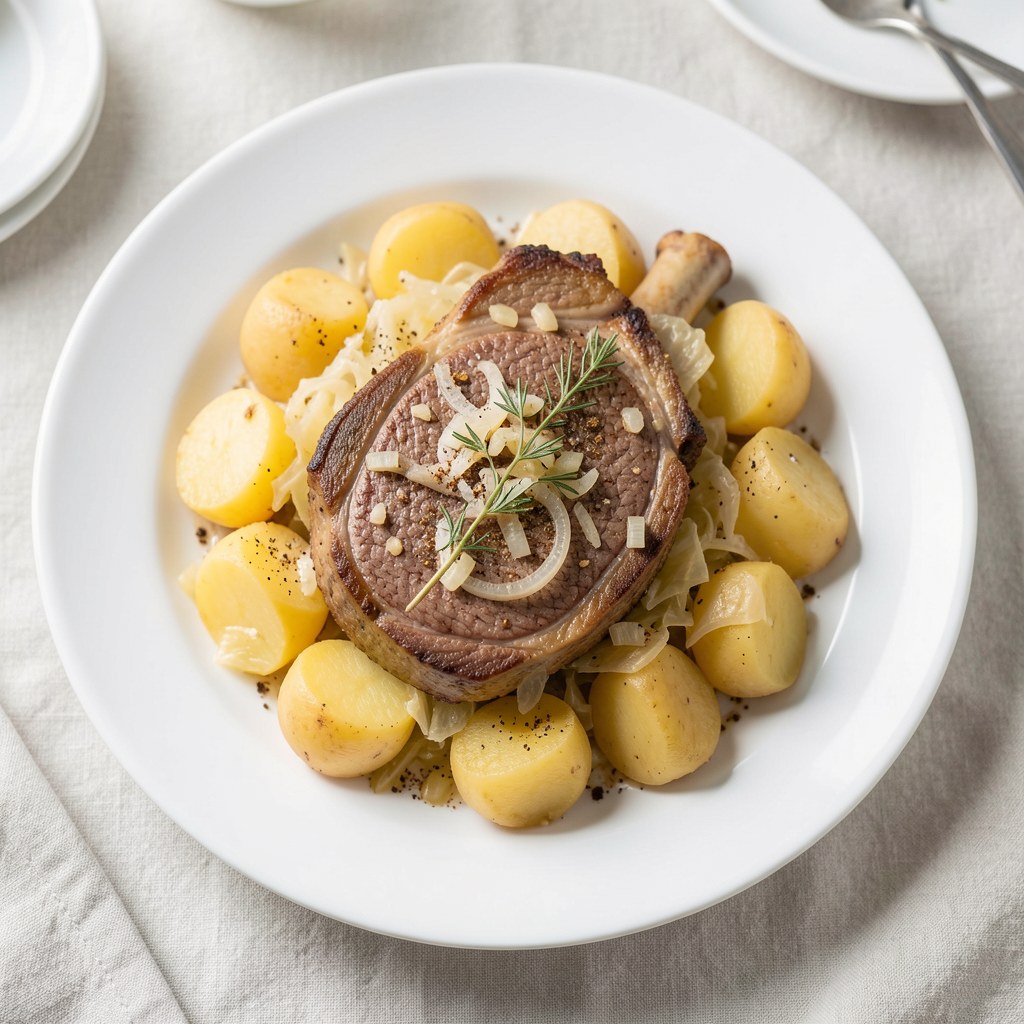 Baraninka z kapustą