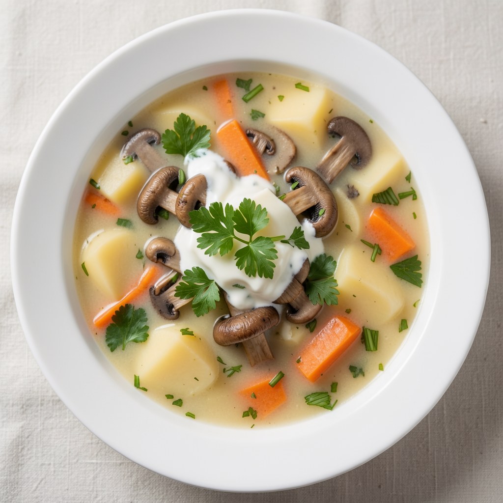 Zupa pieczarkowa