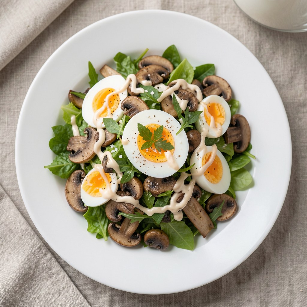 Sałatka z pieczarek