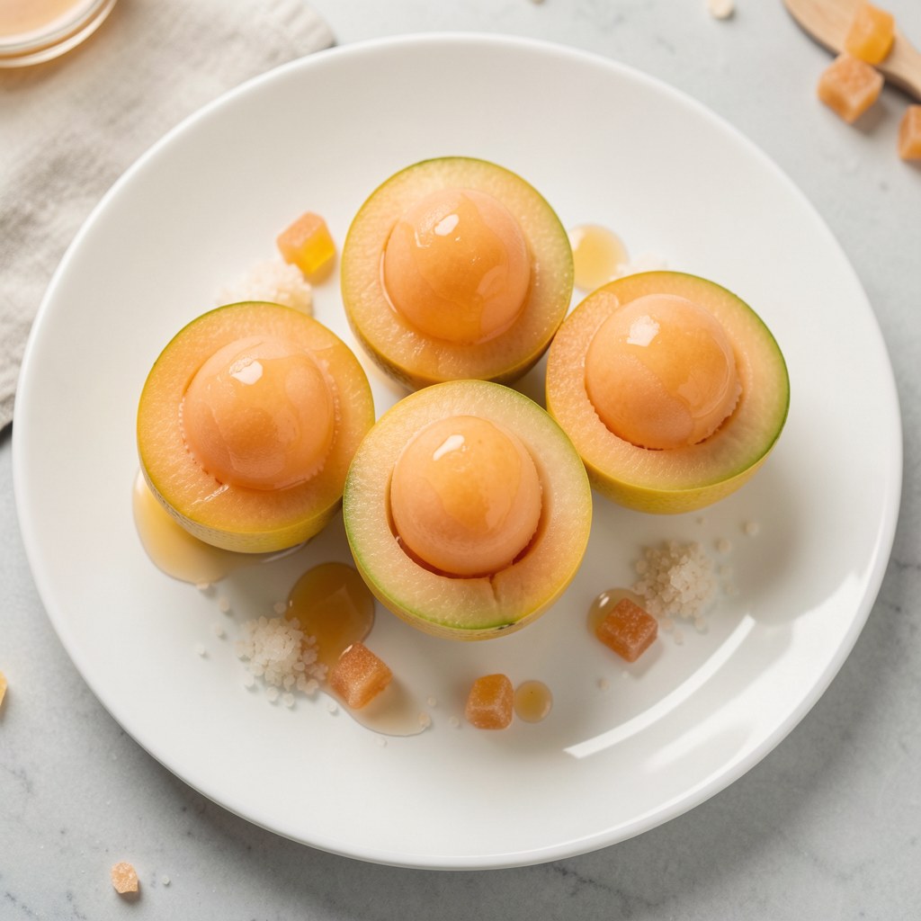 Sorbet z melona miodowego