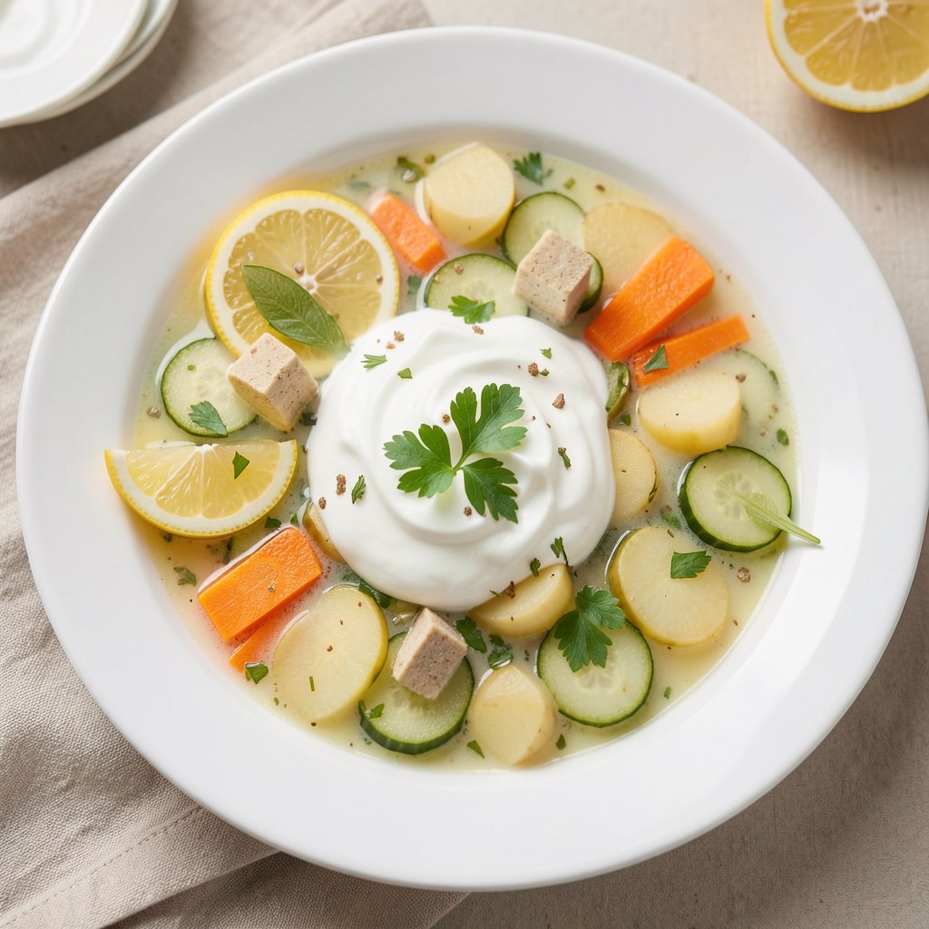 Ogórkowa z małosolnych