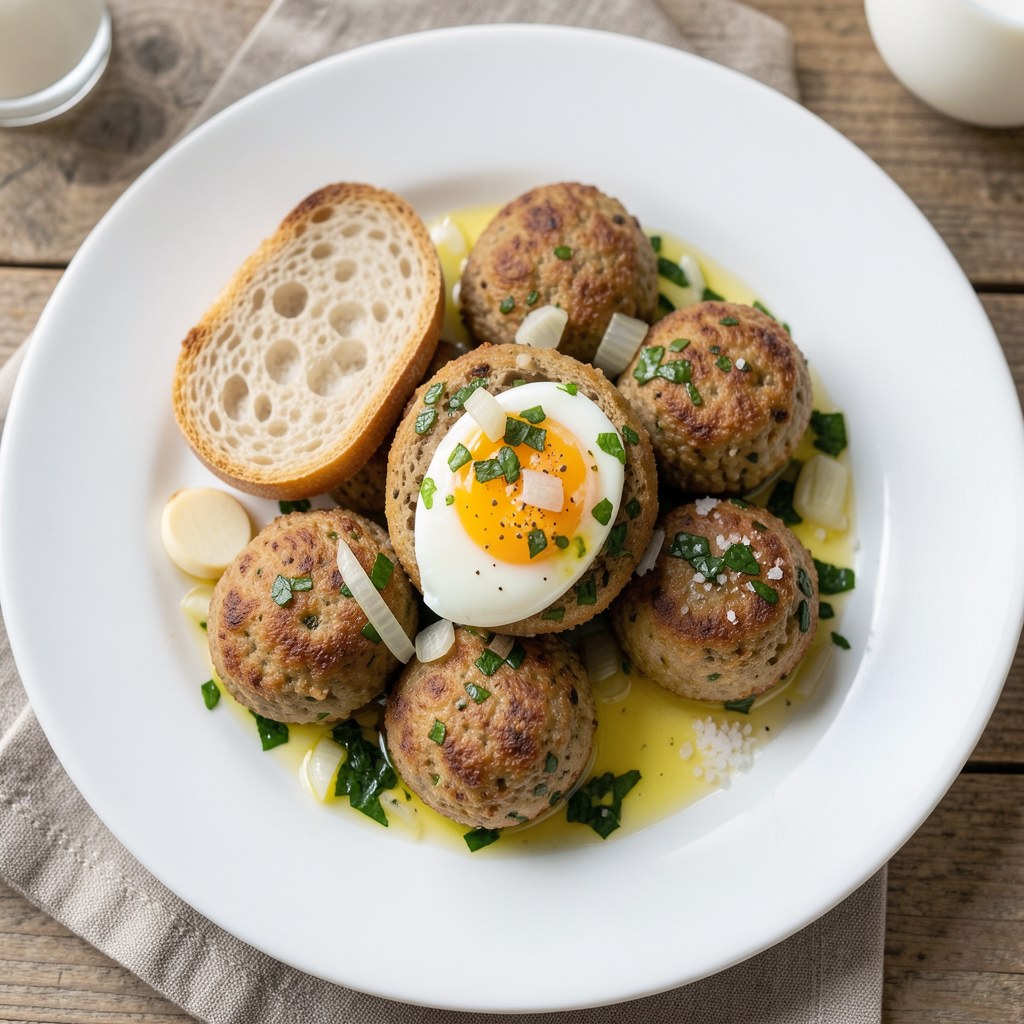 Klopsiki chlebowe Eli w zalewie