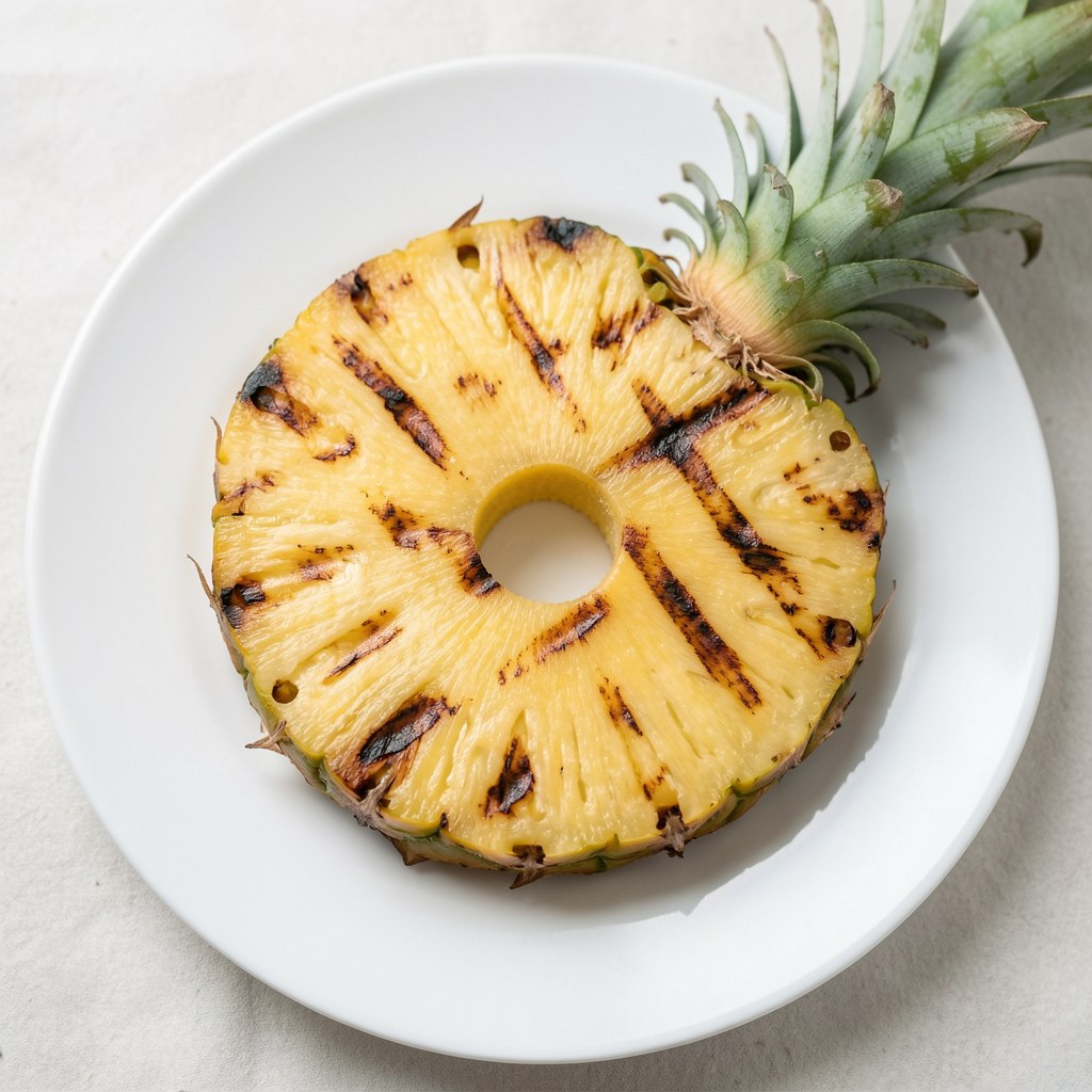 Ananas na grillu