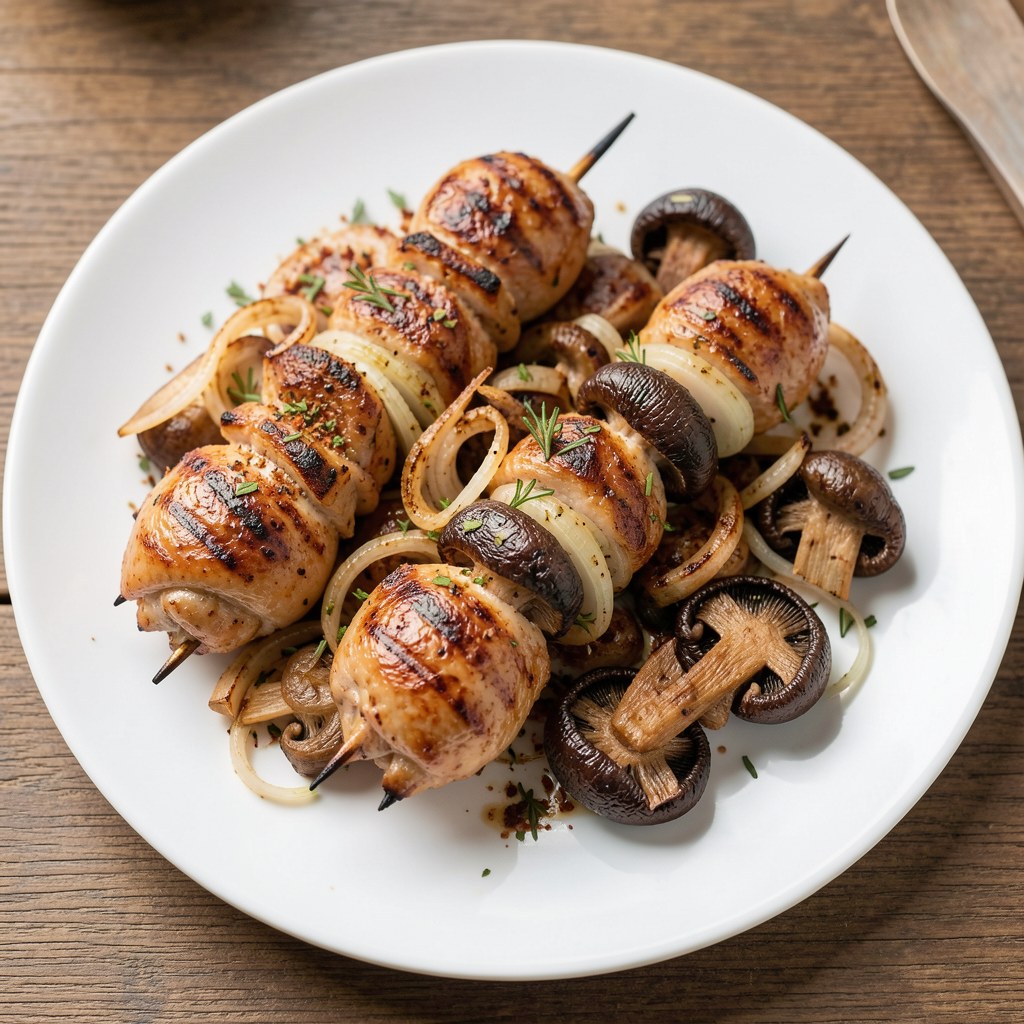 Szaszłyki drobiowe