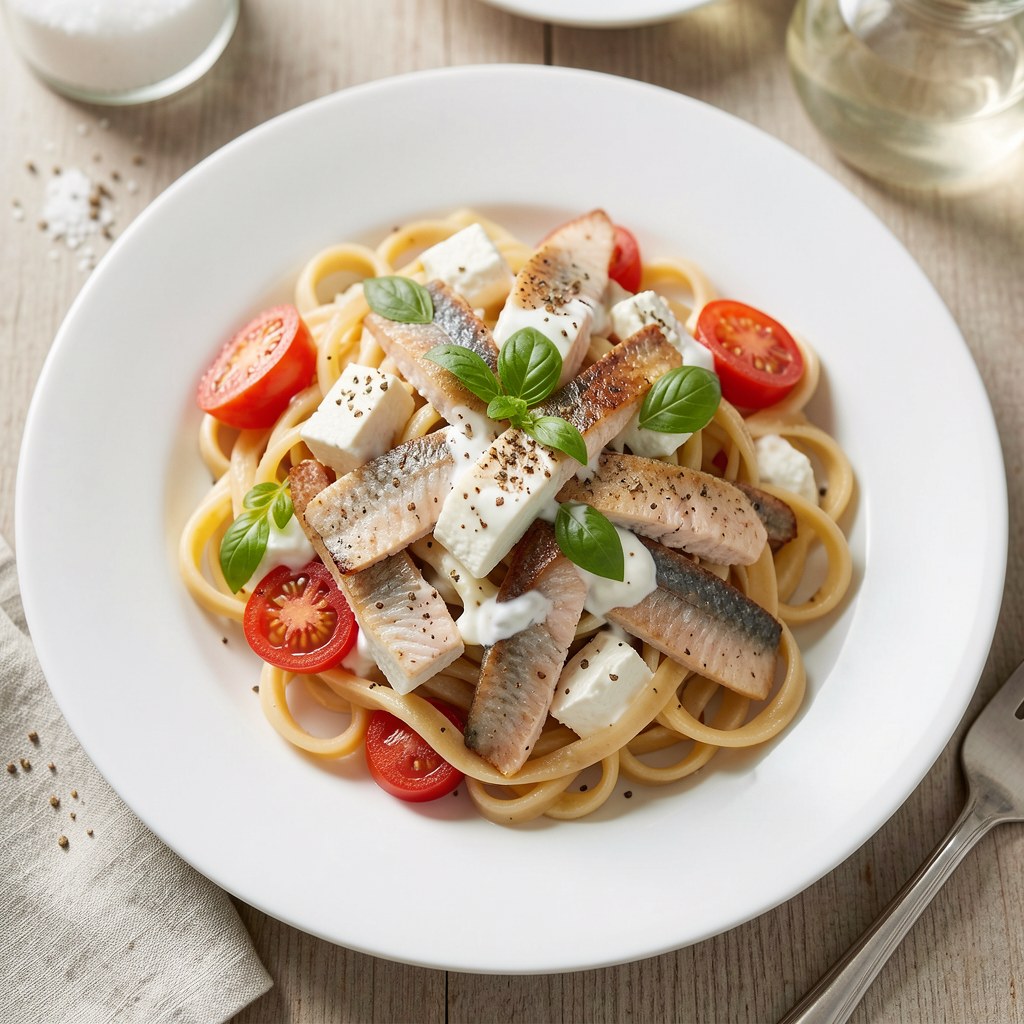 PASTA ZE  ŚLEDZIA