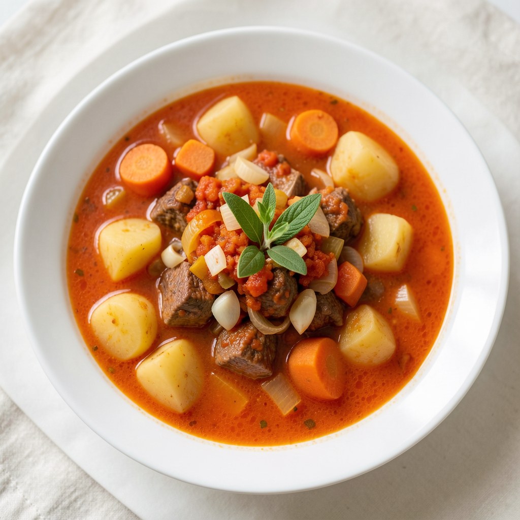 Zupa gulaszowa z Węgier