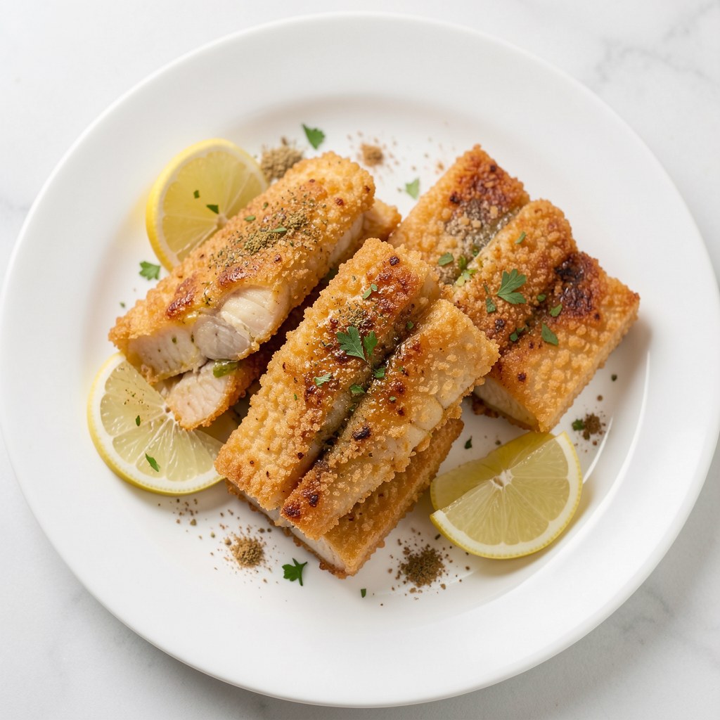 Panga w chrupiacą panierce