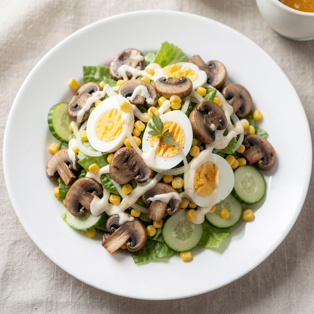 Sałatka z pieczarek
