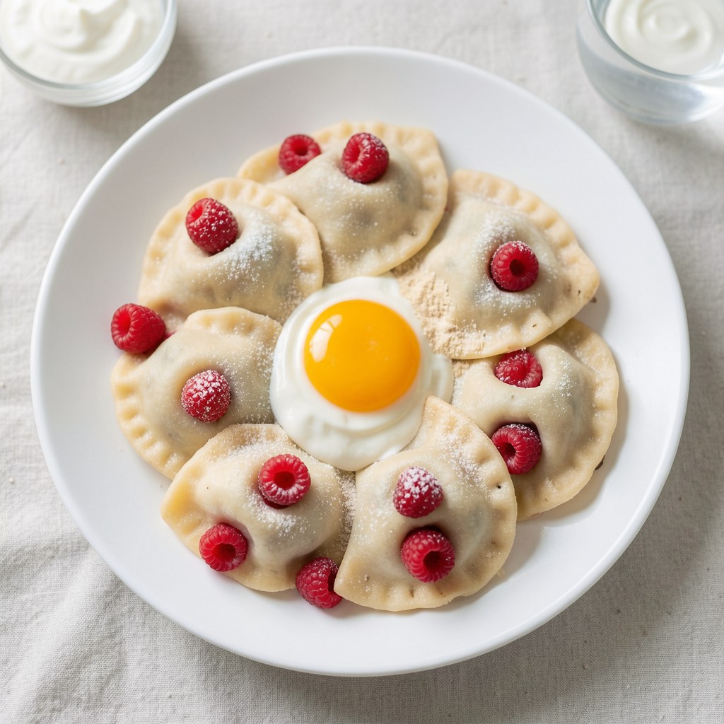 pierogi z truskawkami