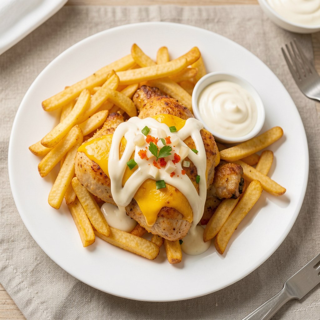 Yellow chicken meal czyli domowy fast food