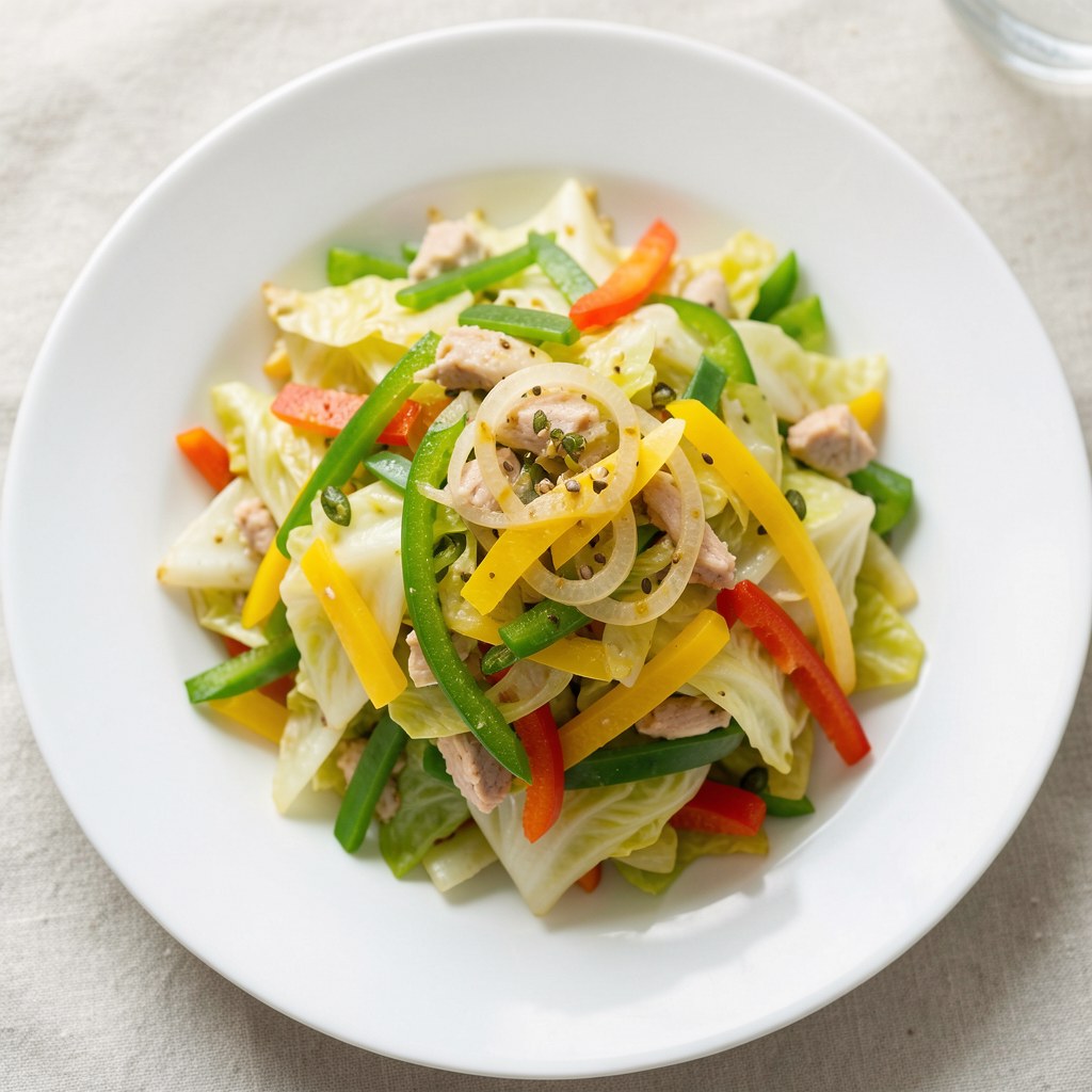 Sałatka żółto-zielona