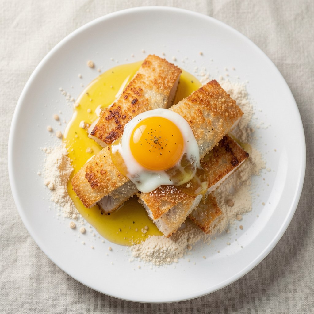 Rekin panierowany w piwie