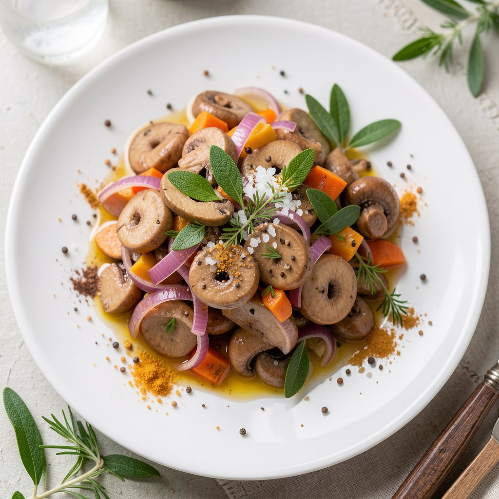 Gąsówki nagie marynowane