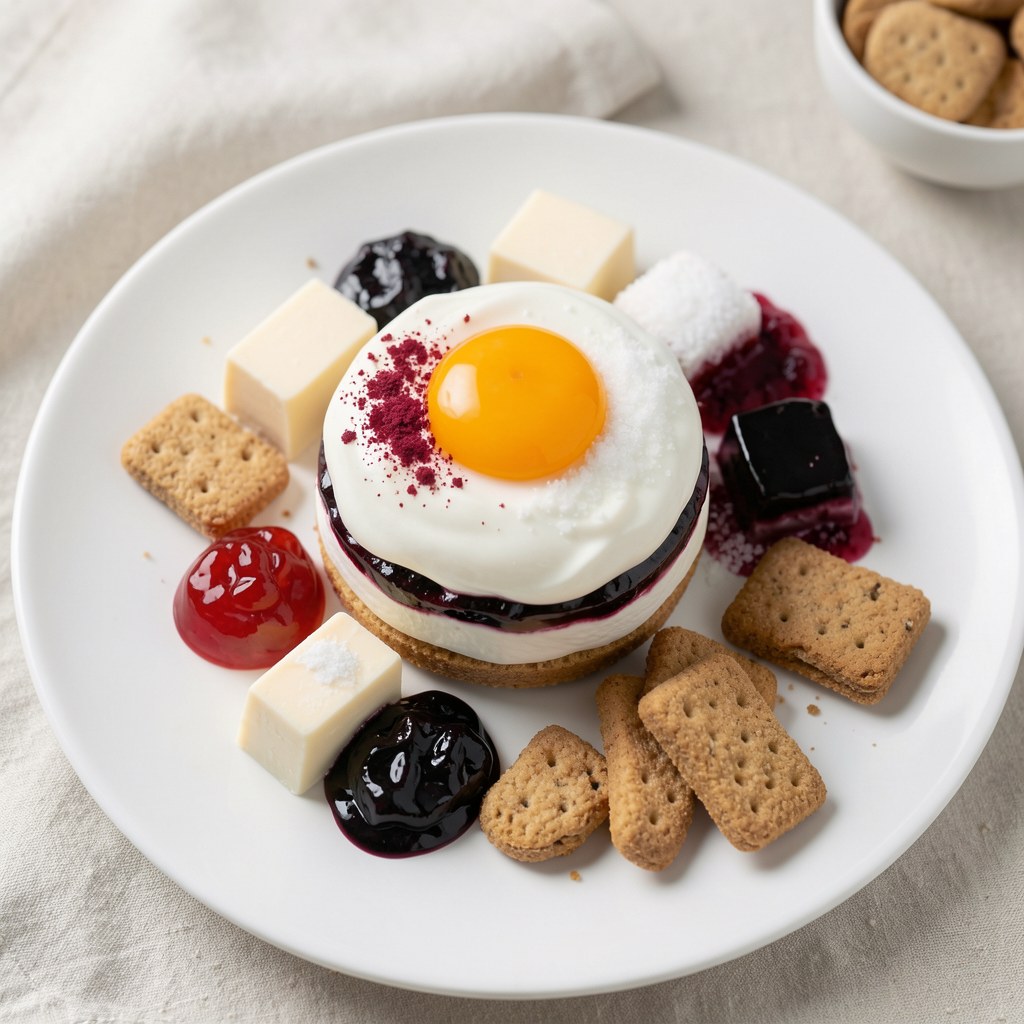 Torcik jogurtowo - porzeczkowy