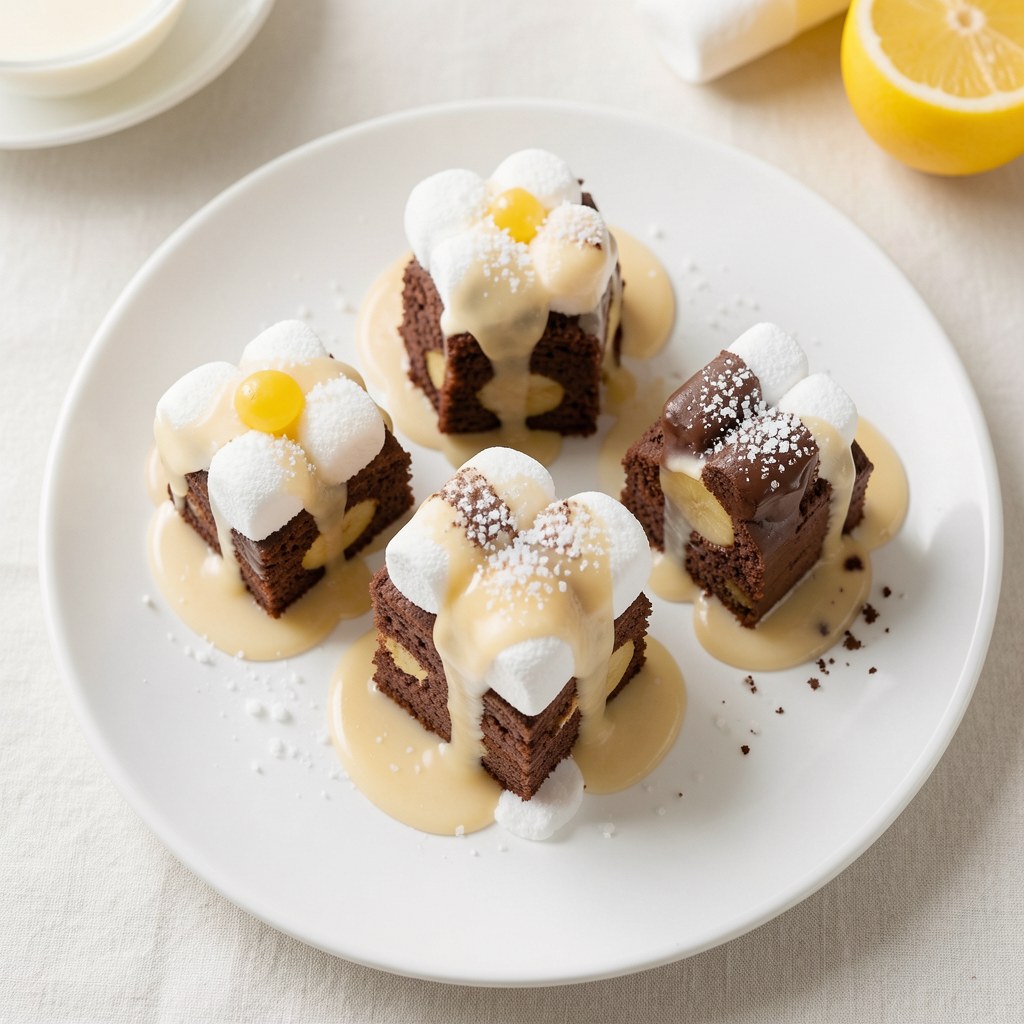 Budyniaczki z piankami