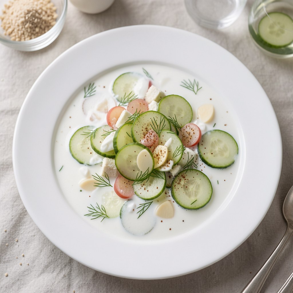 Chłodnik ogórkowy na upalne dni