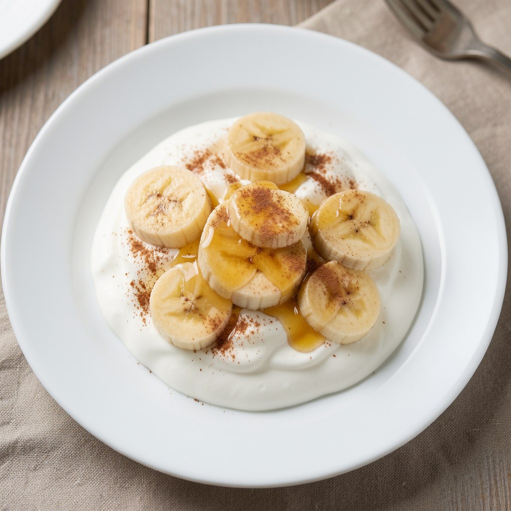 Banany w jogurcie
