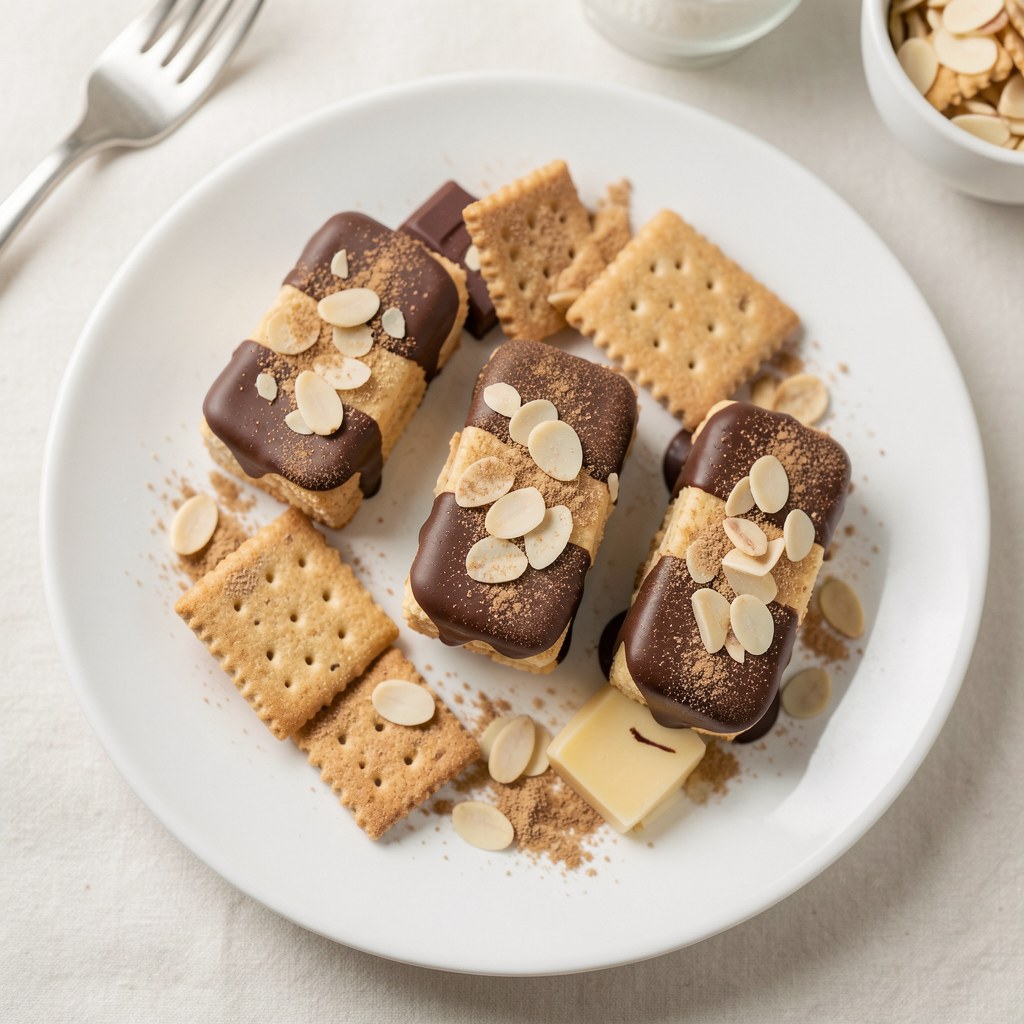 Batoniki orzechowo-migdałowe