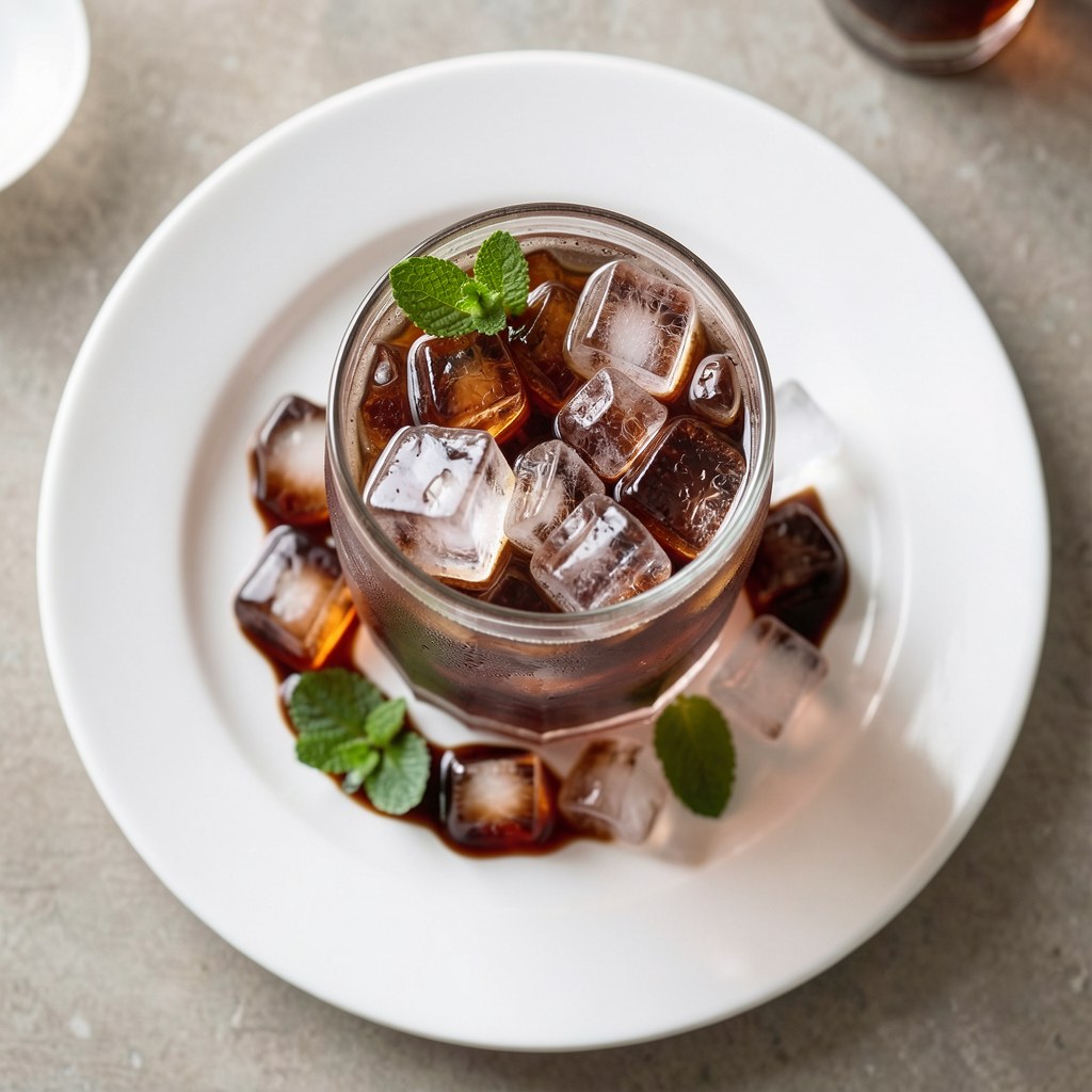 Metaxa z Colą i lodem