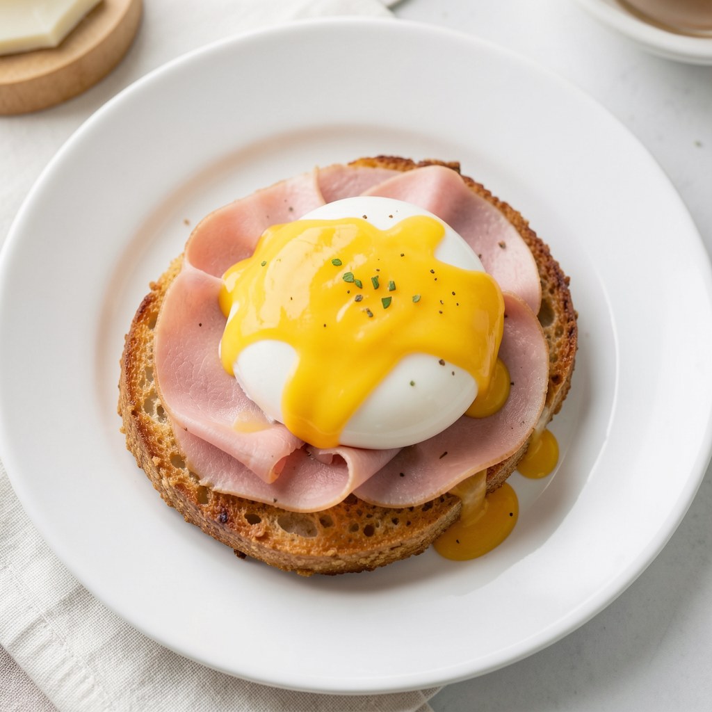 Jajka na szynce
