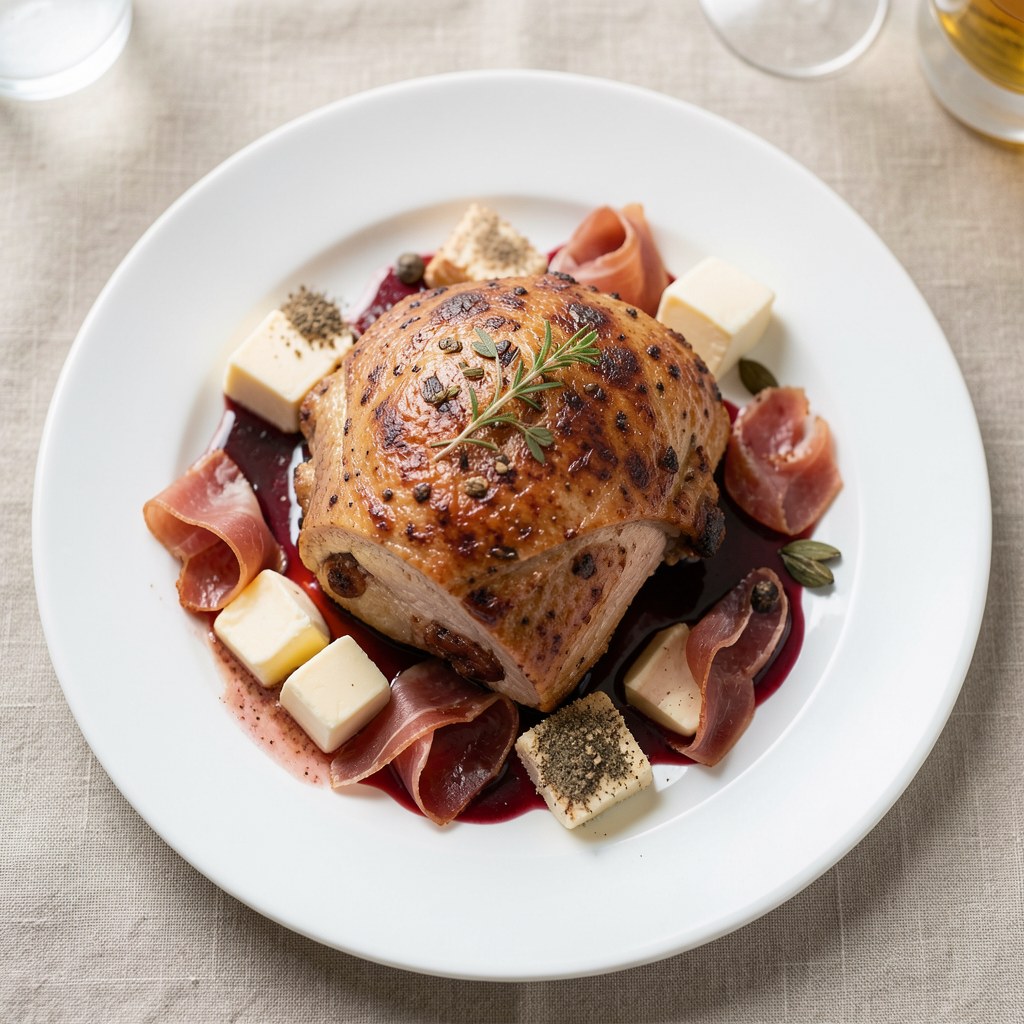 Sarnina pieczona z Garnka Rzymskiego