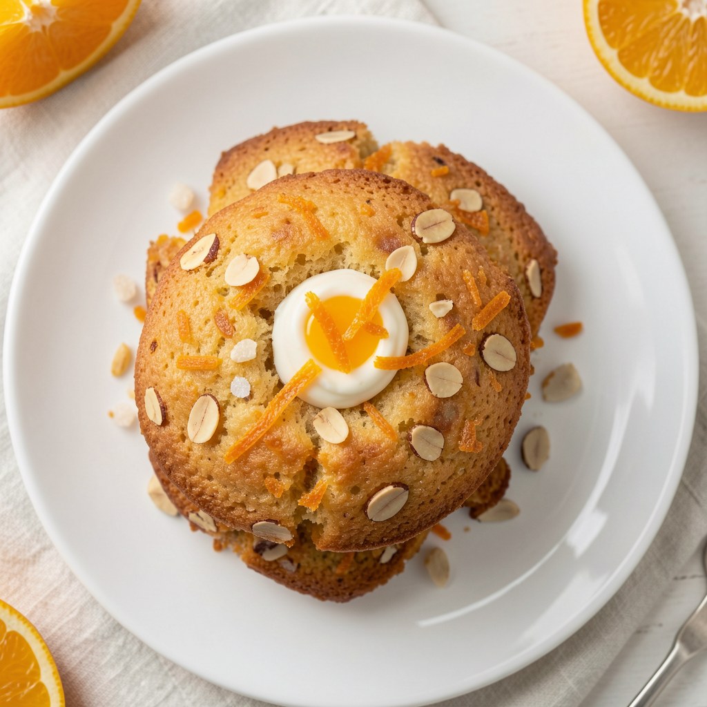 Keks ze skórką pomarańczową
