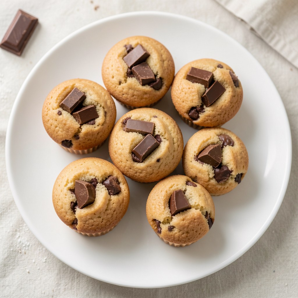 Mufinki z czekoladą