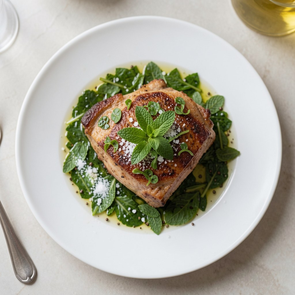 Sos miętowy wzorowany na angielskim wg Babcigramolki