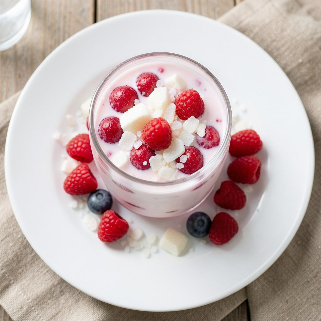 Koktajl mleczno-truskawkowy