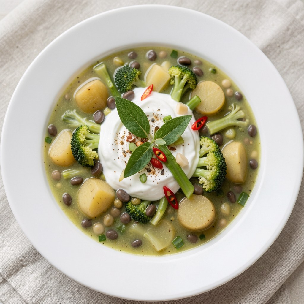 Jarzynowa z soczewicą