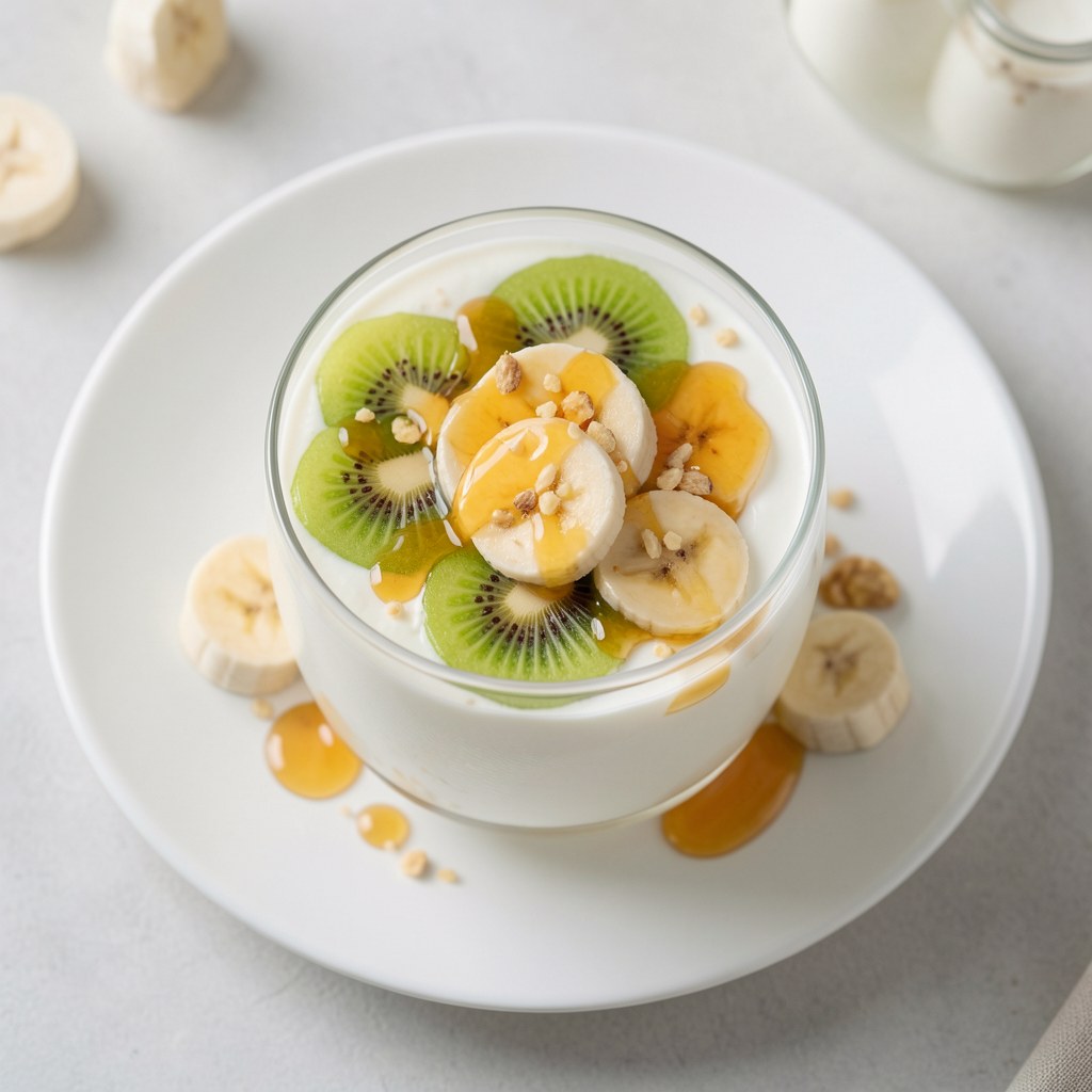 Koktajl z kiwi i bananem