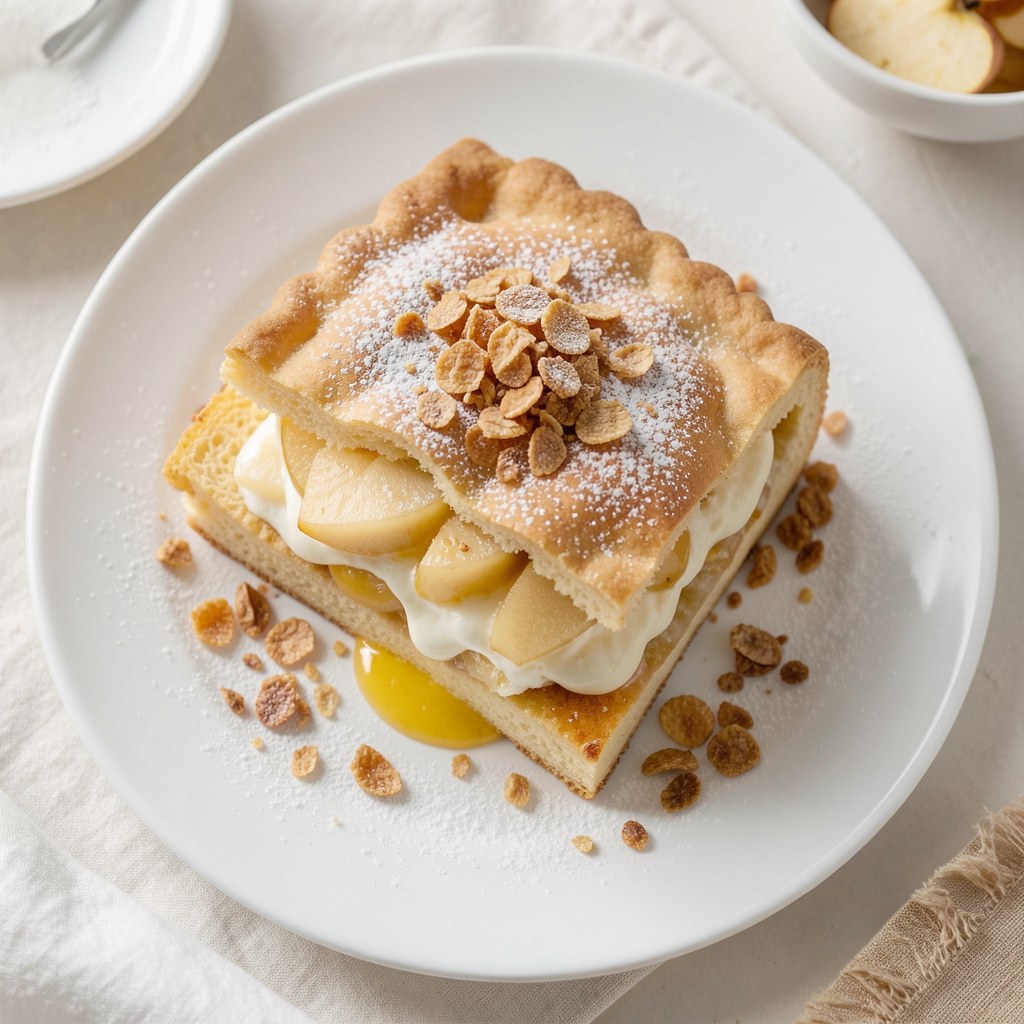 Szarlotka z żurawianą