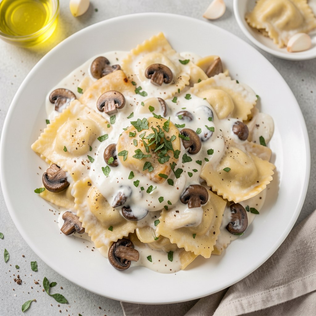 Syta zapiekanka z ravioli