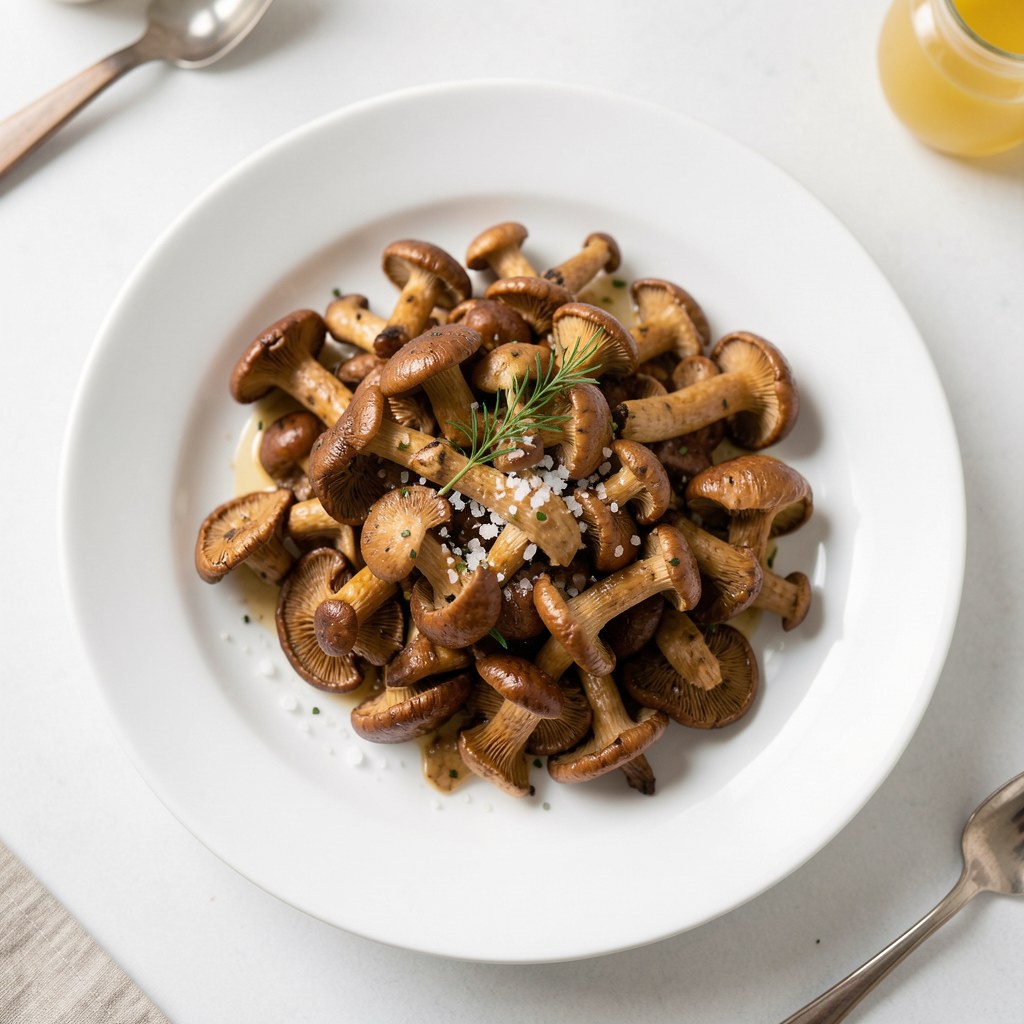 Borowiki duszone w maśle do aromatyzowania dań wg Babcigramolki