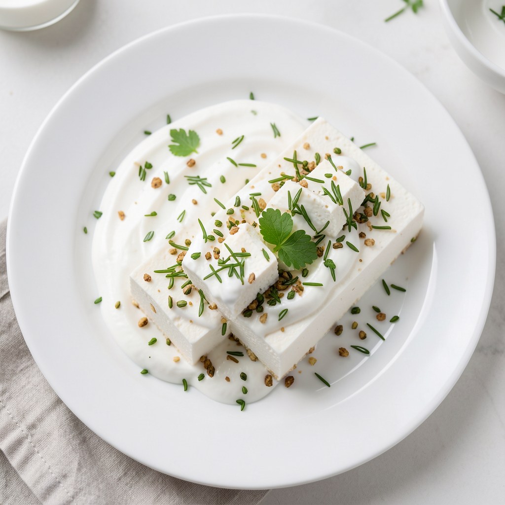 Biały serek z rzodkiewką dla odchudzających się