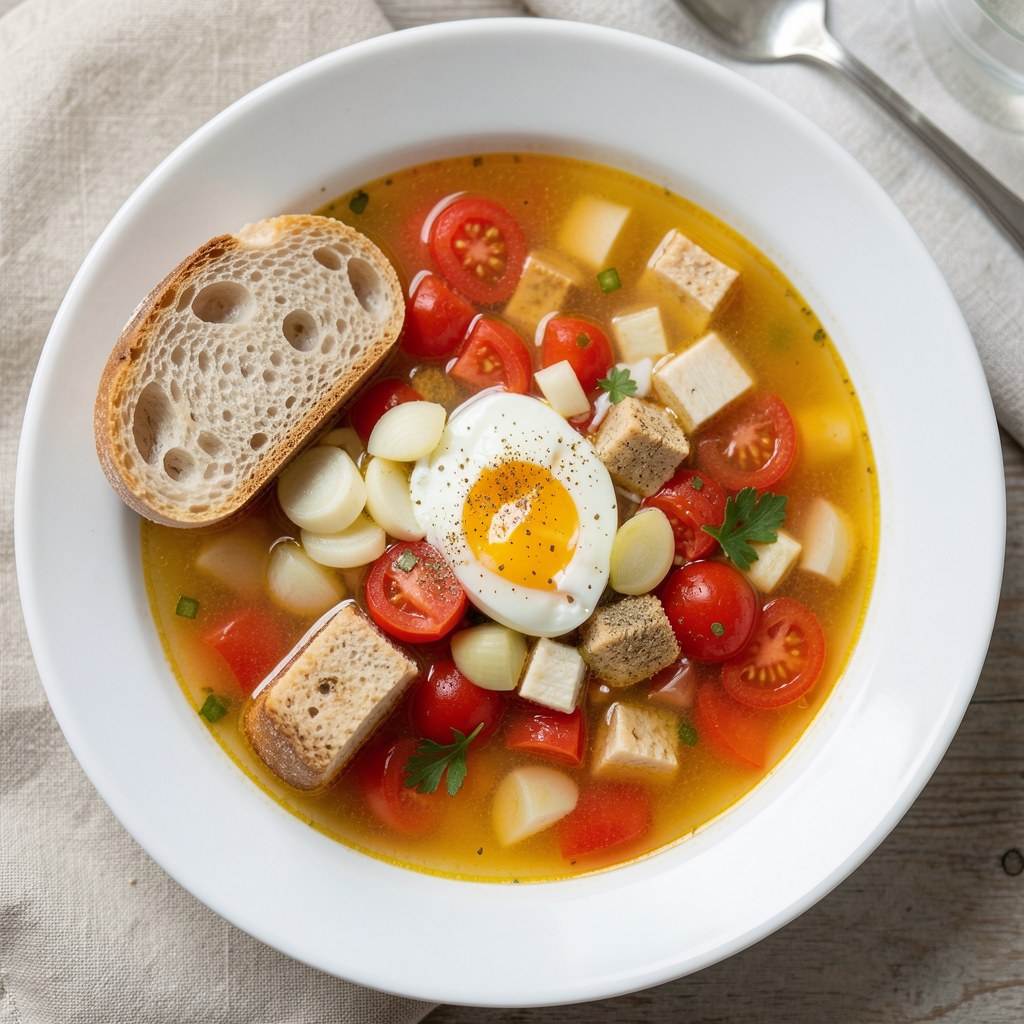Zupa czosnkowa