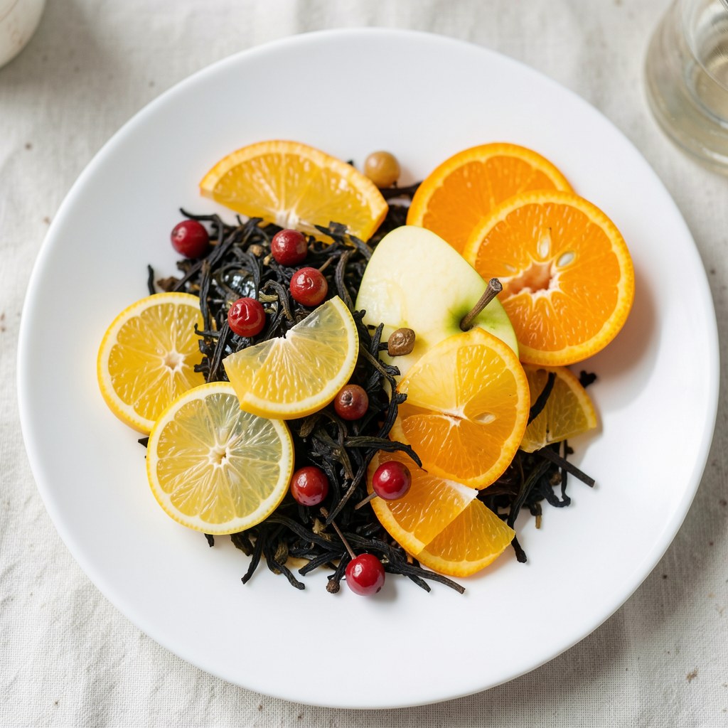 Herbata miodowa z cytrusami