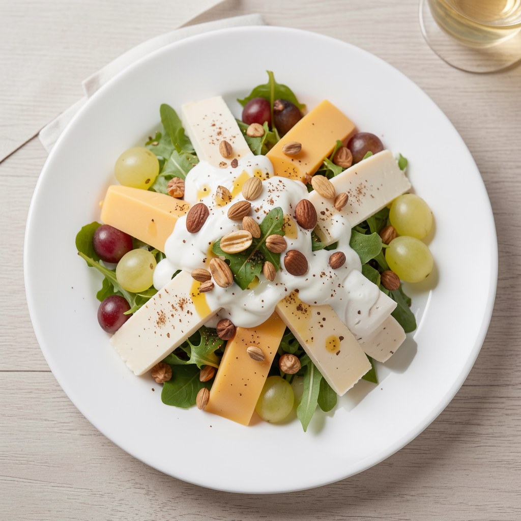 salatka pikantna z serów
