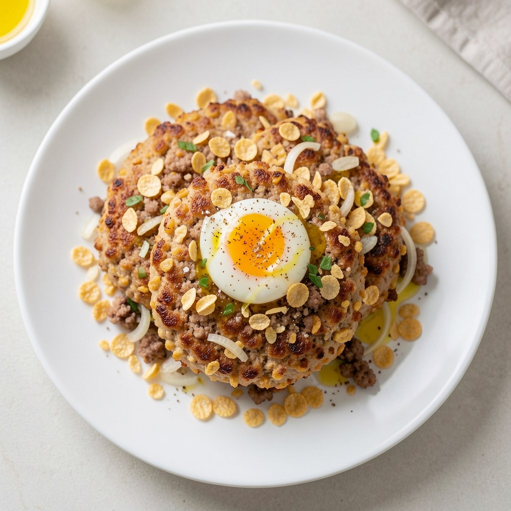 Mielone z płatkami kukurydzianymi