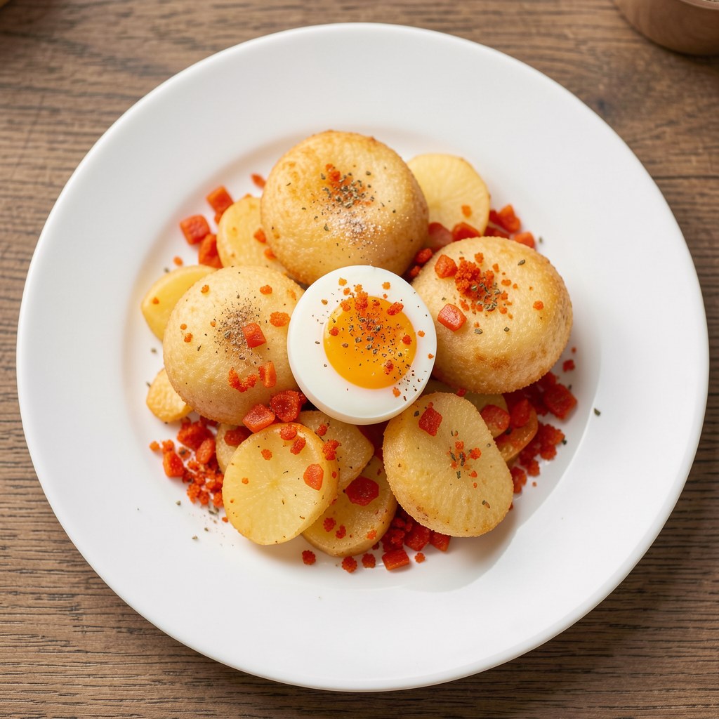 Kopytka o smaku papryki