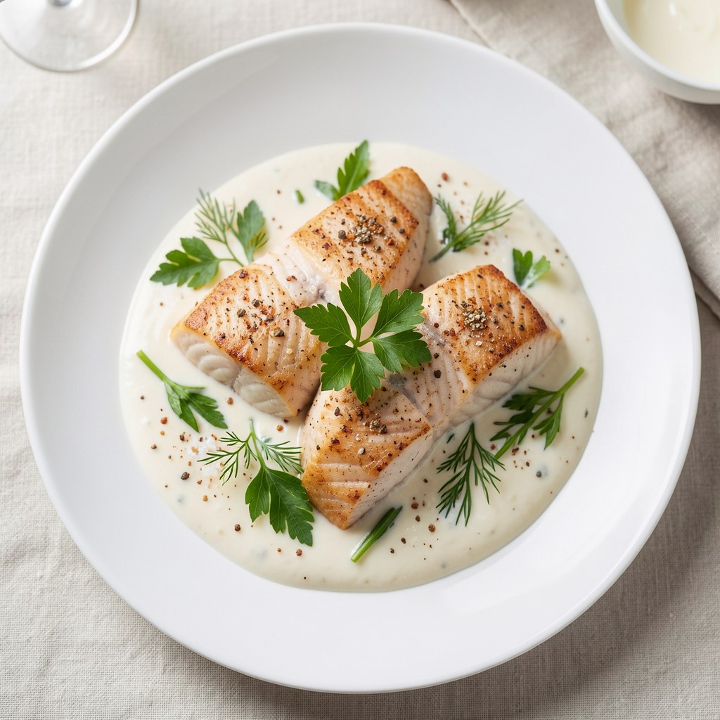 Śledzie w sosie wiosennym