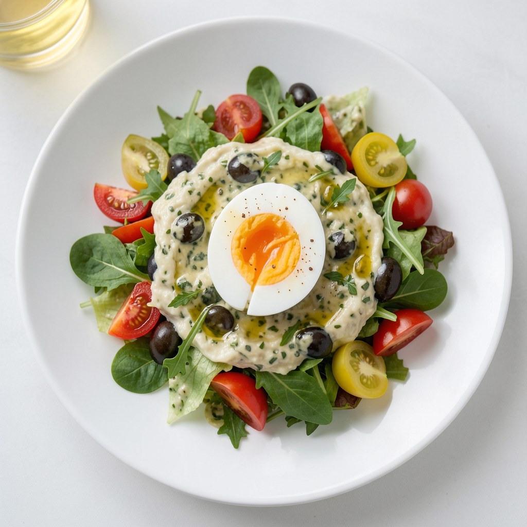 sos vinaigrette z jajkiem