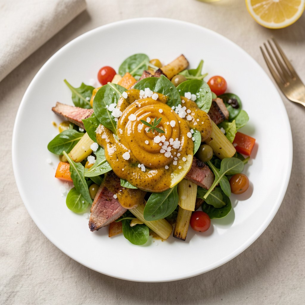 musztardowy sos vinaigrette