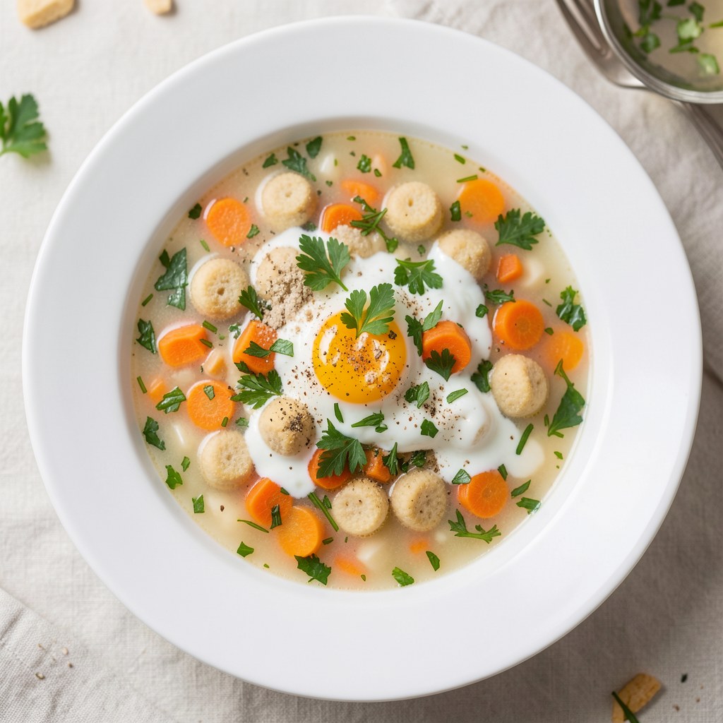 Zupa koperkowo-pietruszkowa